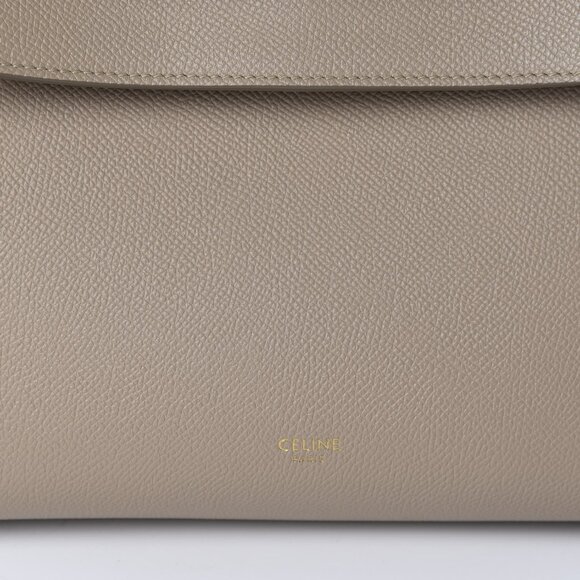 CELINE Grained Calfskin Mini Belt Bag Taupe (retail $3200) - Picture 8 of 13